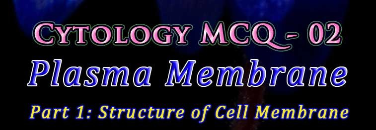 cytology quiz plasma membrane