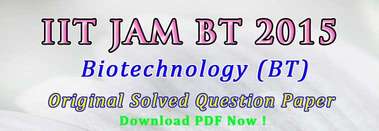 biotechnology jam exam 2015 paper