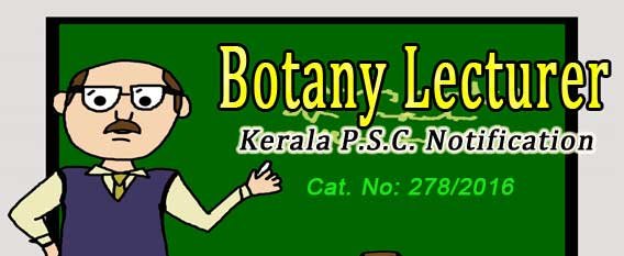 lecture jobs in botany