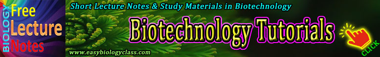 Plant and Animal Biotechnology Short Notes