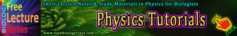 Physics for Biology