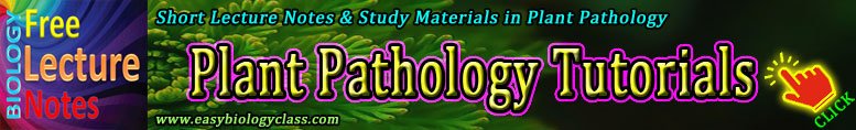 Plant Pathology Notes