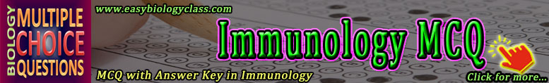 Immunology MCQ with Answers