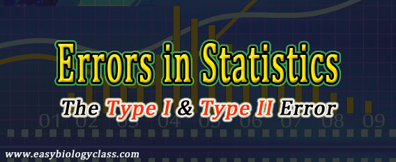 Statistical Errors Notes