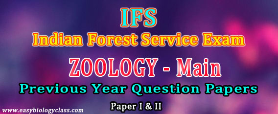 IFS Zoology Main Papers