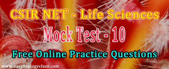 NET Life Sciences Model Question paper 10
