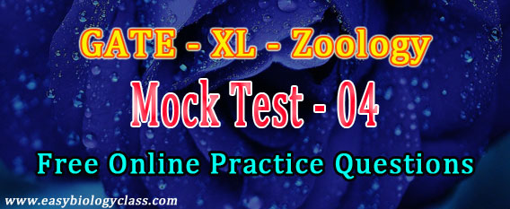 GATE Zoology Model Question Paper