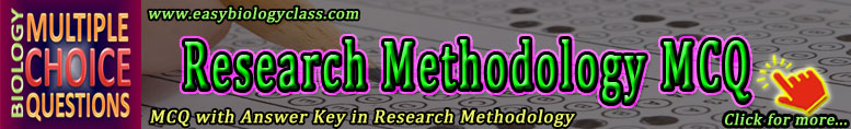 Research Methodology MCQ