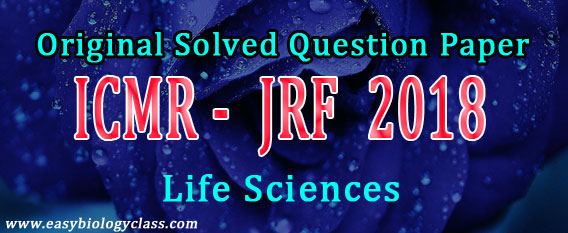 ICMR JRF Previous Year Papers