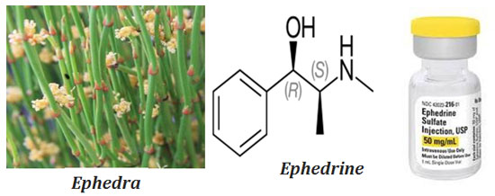 uses of ephedrine