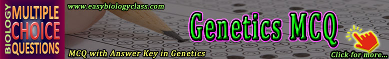 MCQ on Genetics with Answers