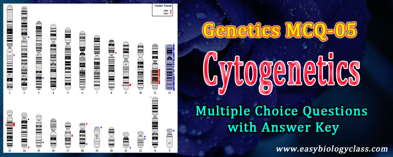 cytogenetics quizzes
