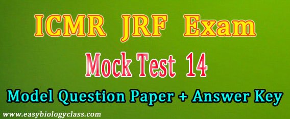 icmr jrf 2019 solved question paper