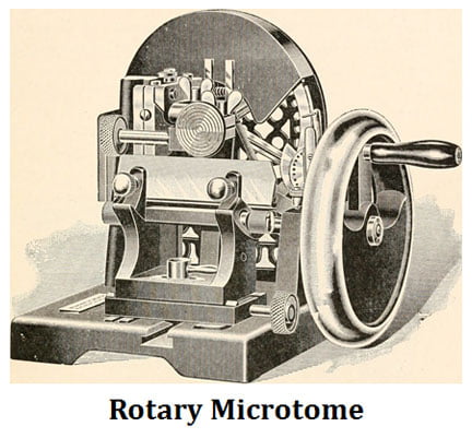 what is rotory microtome