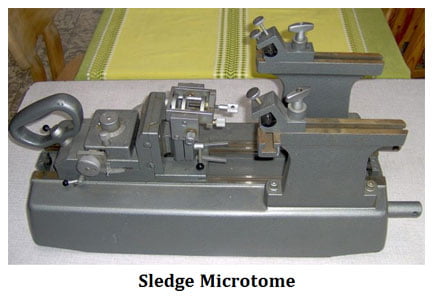 what is sledge microtome