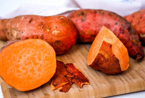 storage tissue in sweet potato