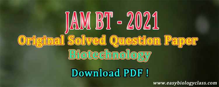 JAM BT 2021 solved paper
