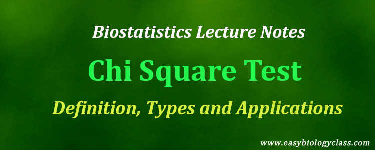 applications of chi square test