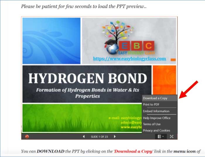 How to Download PPT from EasyBiologyClass?