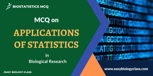 MCQ on Applications of Statistics in Research