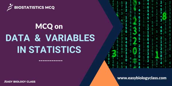 MCQ on Statistical Data