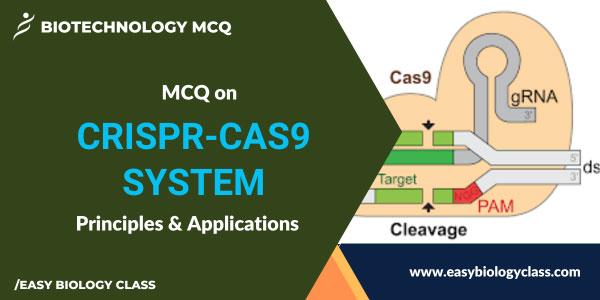 CRISPR Cas-9 MCQ
