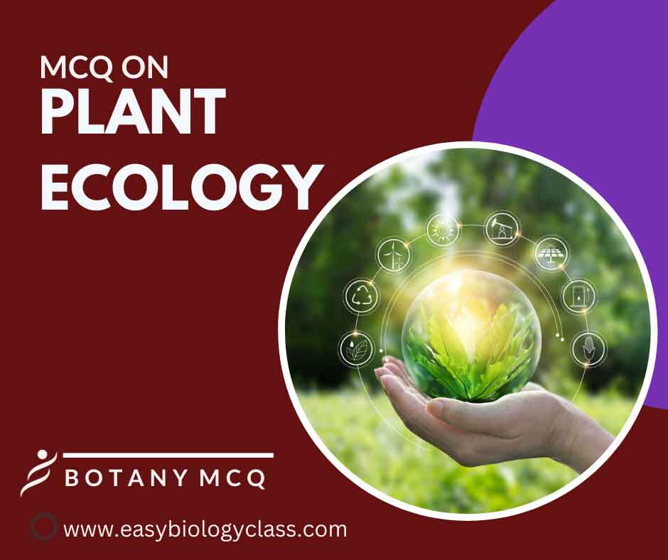 plant ecology mcq