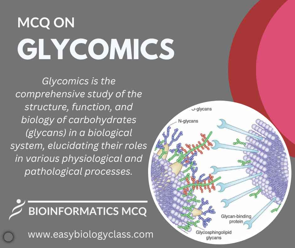 mcq on glycomics