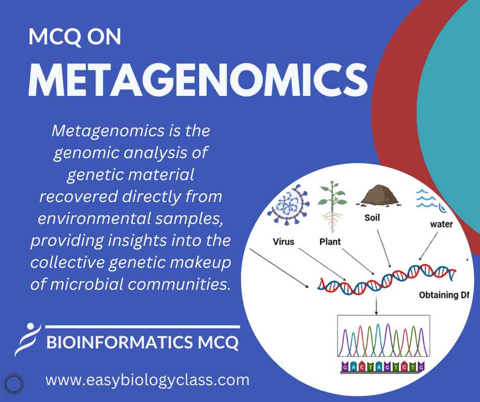 mcq on metagenomics