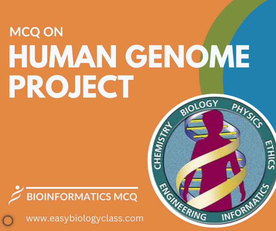 mcq on human genome project
