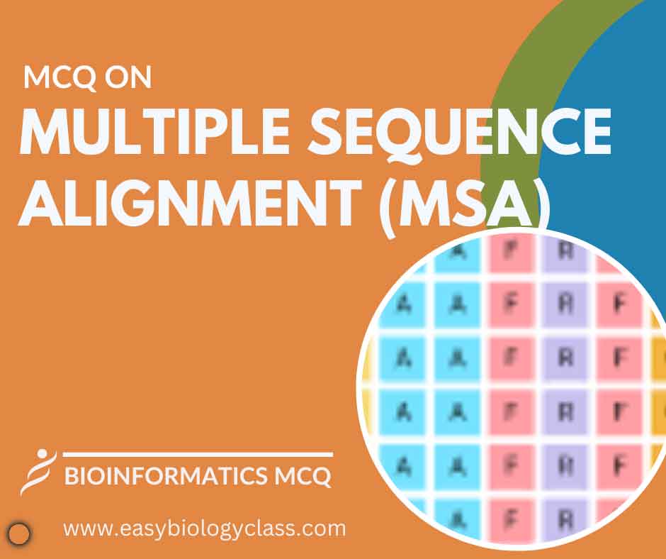 MCQ on Multiple Sequence Alignment