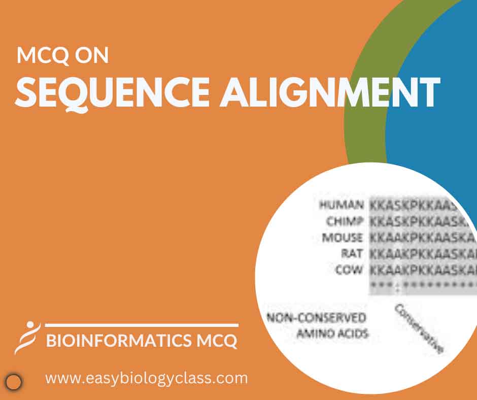 MCQ on Sequence Alignment