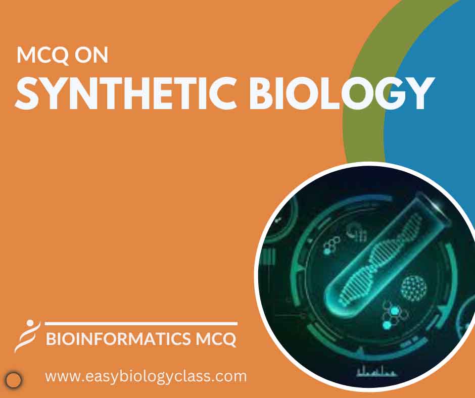 MCQ on Synthetic Biology